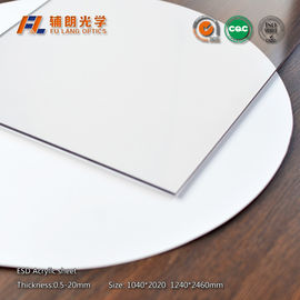 Chine la feuille acrylique d'esd de feuille acrylique à haute brillance de 24mm appliquent aux écrans de sécurité de soudure fournisseur